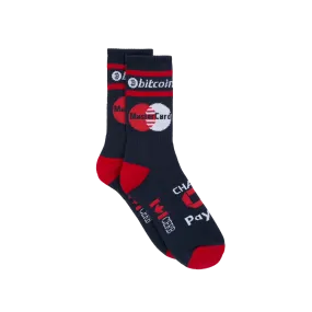 Classic Grip Finance Socks Navy/Red/White