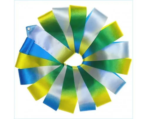 Classic Line Multi colored Ribbon 5 Meter Blue,white & yellow