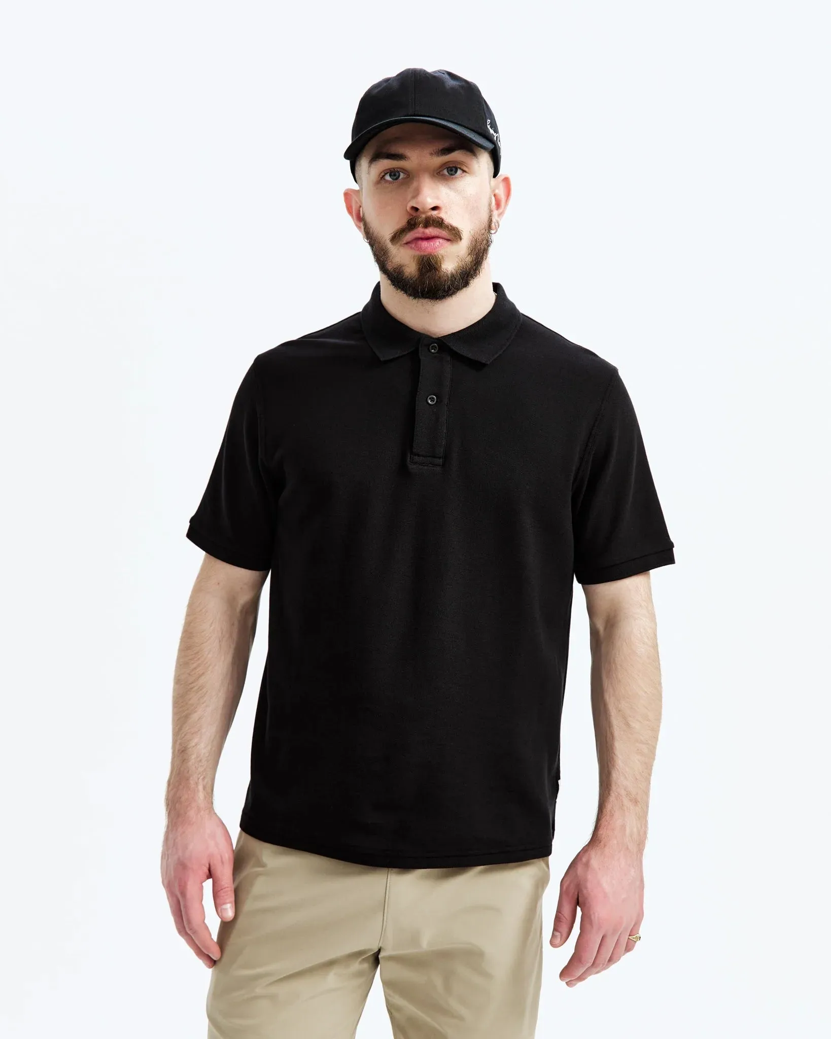 Classic Pique Polo Black