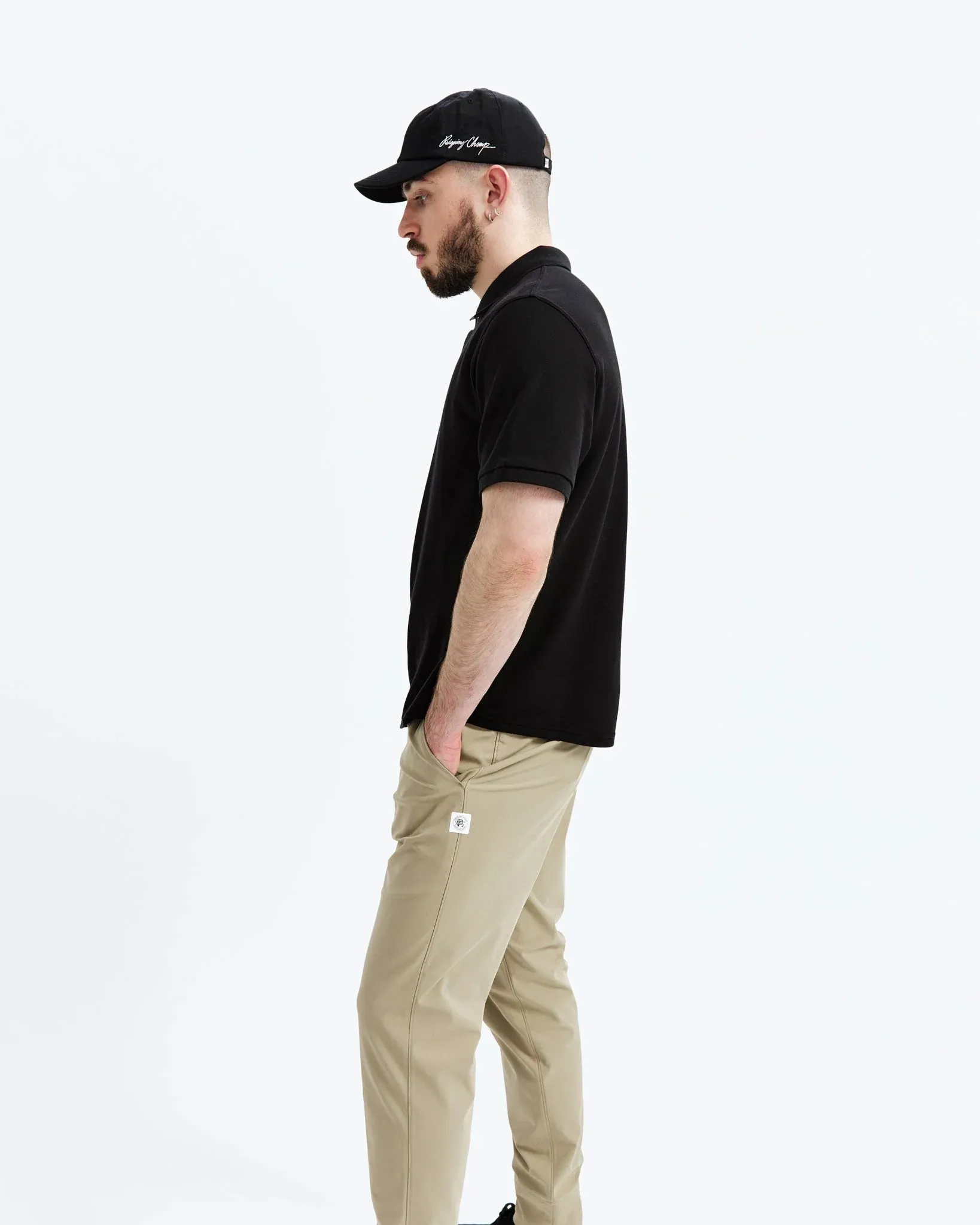 Classic Pique Polo Black