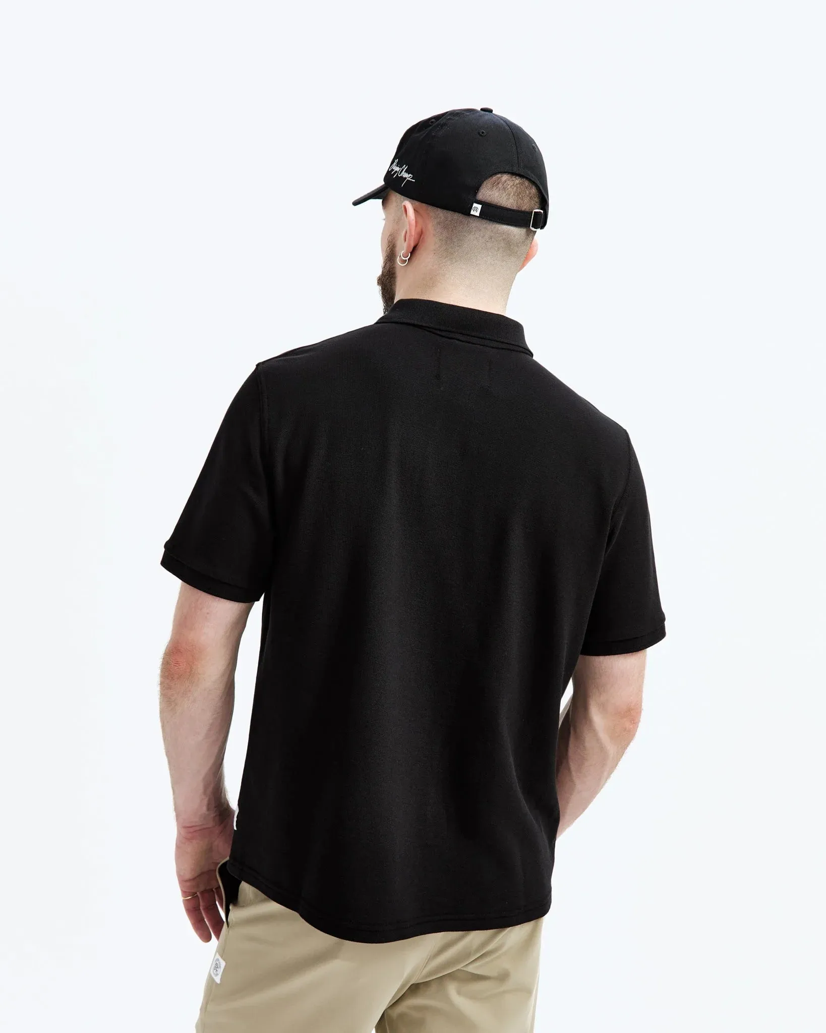 Classic Pique Polo Black