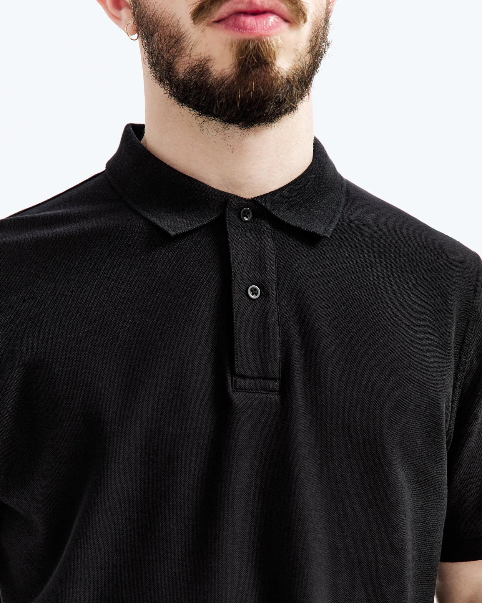 Classic Pique Polo Black