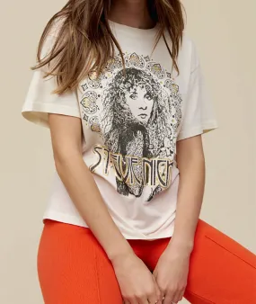 Daydreamer Women Stevie Nicks Metallic Boyfriend Tee