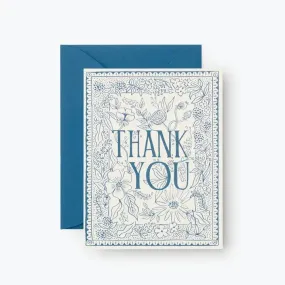 Delft Thank You Cards - Box Set of 8