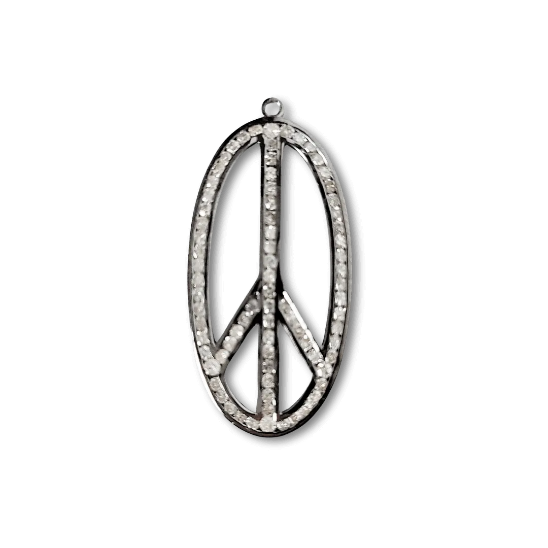 Diamond Peace Sign