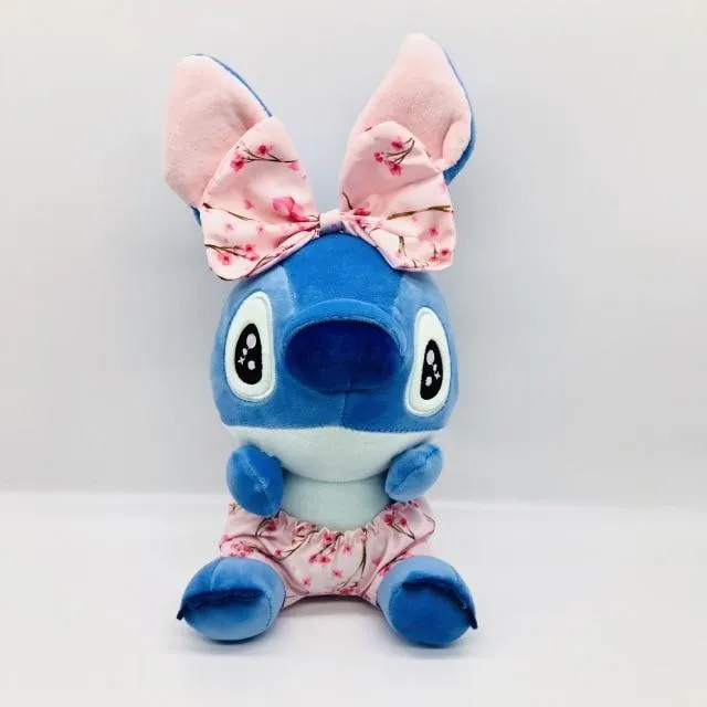 Disney Anime 20CM Plush Toy Kawaii Lilo & Stitch Plush Toy Soft Doll Stuffed Animals Couple Stitch Angel Boy Girl Gift