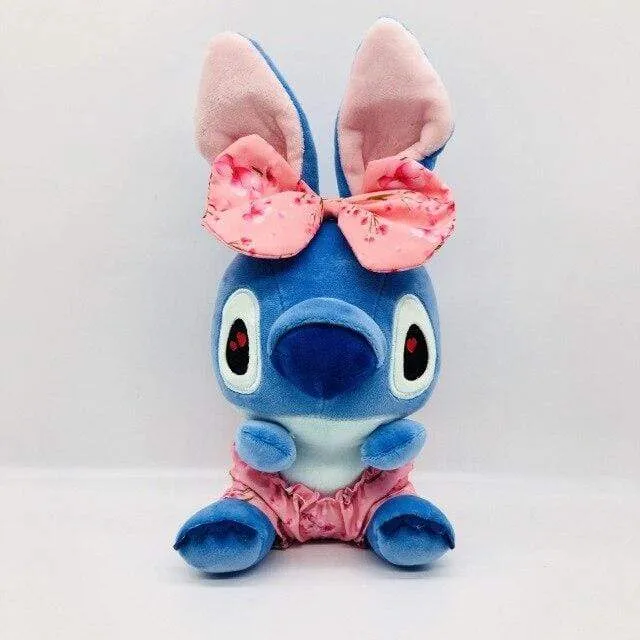 Disney Anime 20CM Plush Toy Kawaii Lilo & Stitch Plush Toy Soft Doll Stuffed Animals Couple Stitch Angel Boy Girl Gift