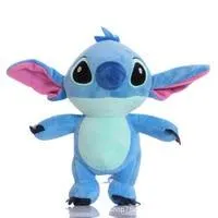 Disney Anime 20CM Plush Toy Kawaii Lilo & Stitch Plush Toy Soft Doll Stuffed Animals Couple Stitch Angel Boy Girl Gift