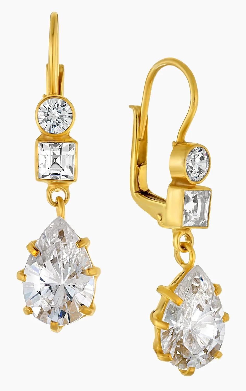 Duchess of Kent Cubic Zirconia Earrings