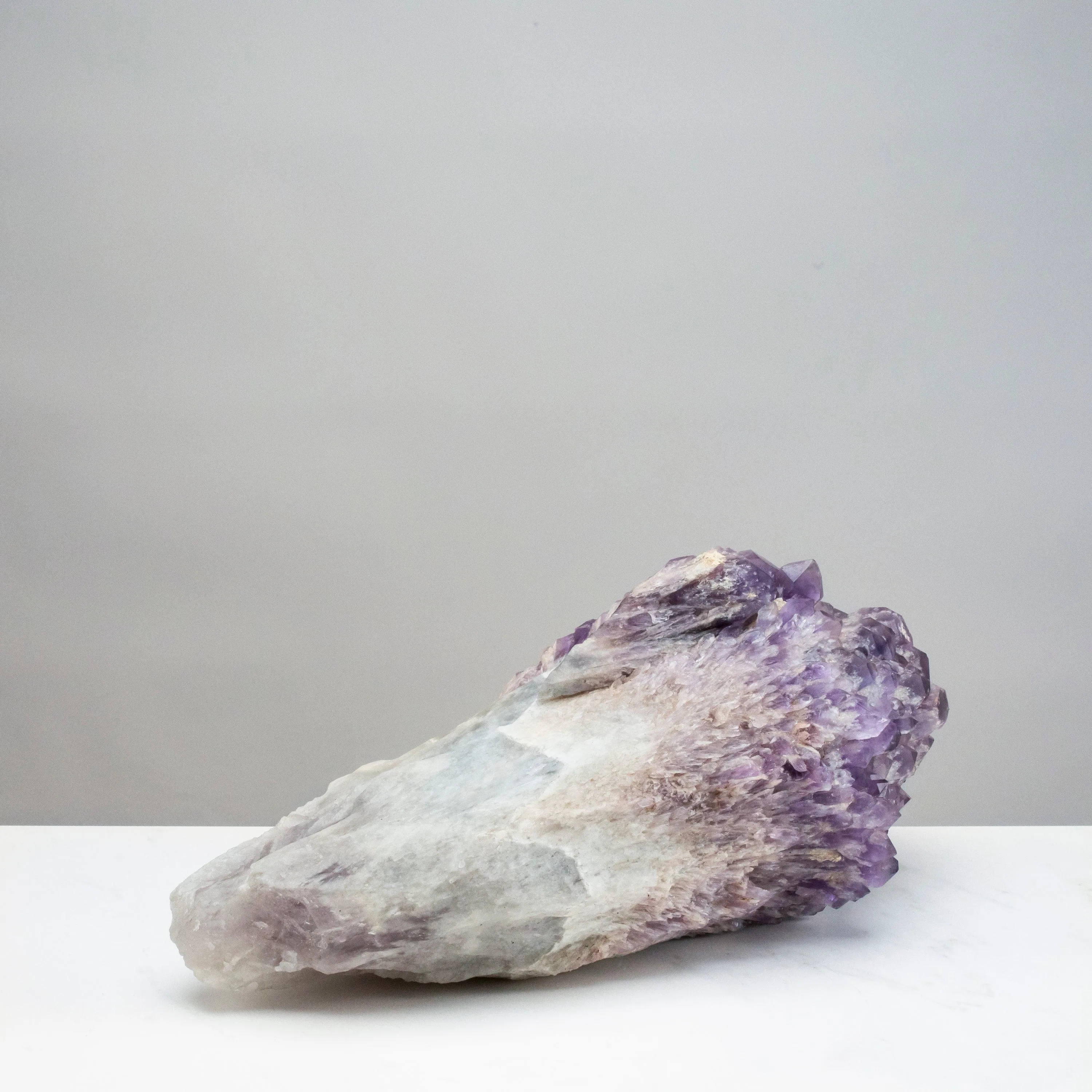 Elestial Amethyst Cluster Point from Brazil - 16lbs / 13