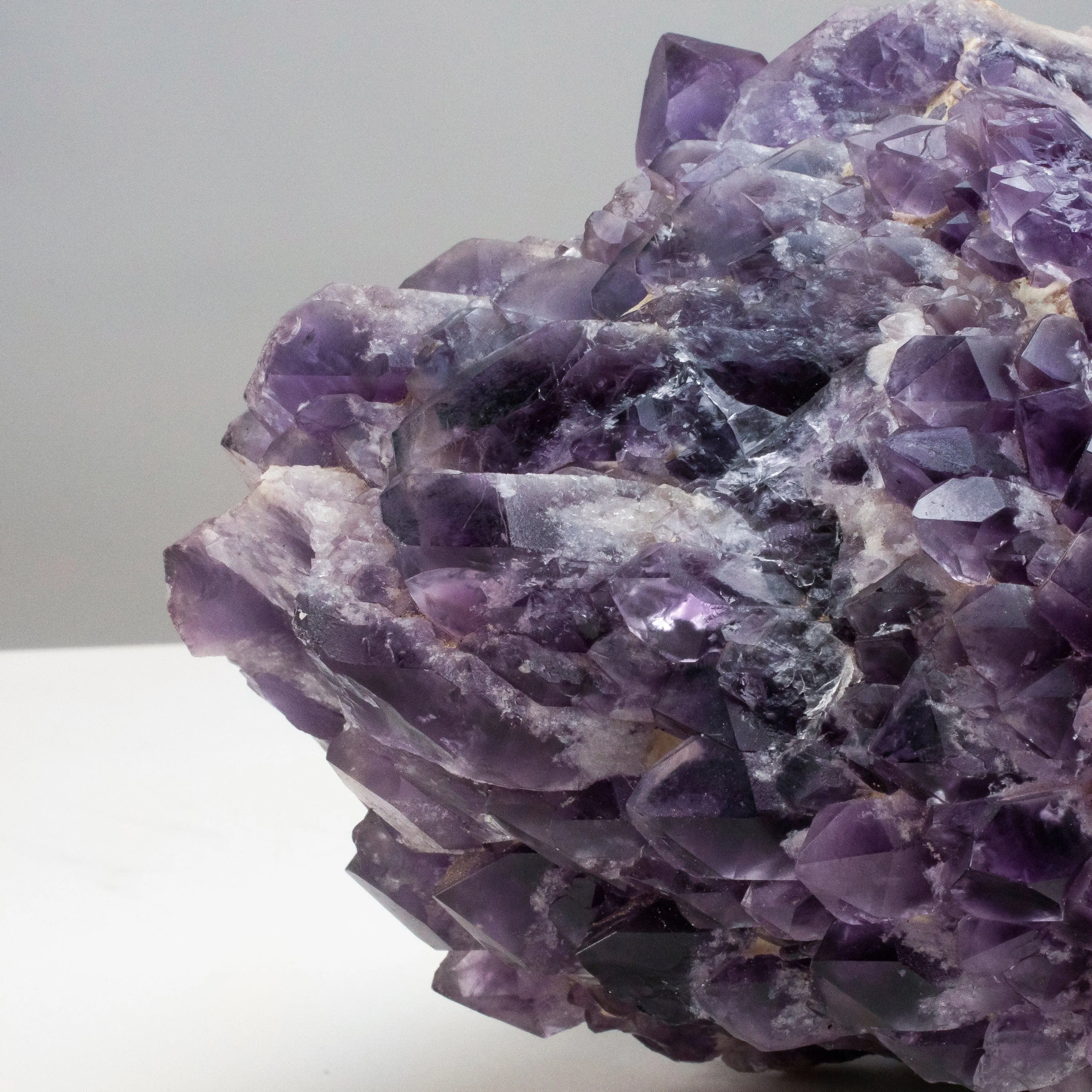 Elestial Amethyst Cluster Point from Brazil - 16lbs / 13