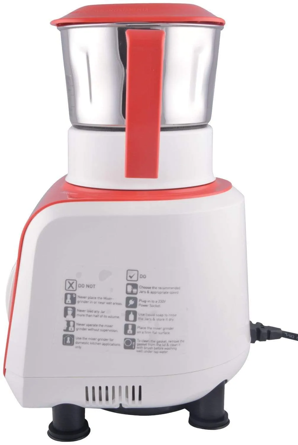 Elgi Ultra Vario   750-Watt Mixer Grinder (Bright Red)