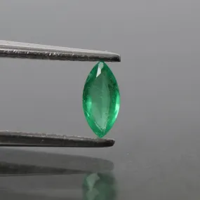 Emerald | natural, marquise cut 6 x 3mm, AAA quality, Zambia, 0.25ct