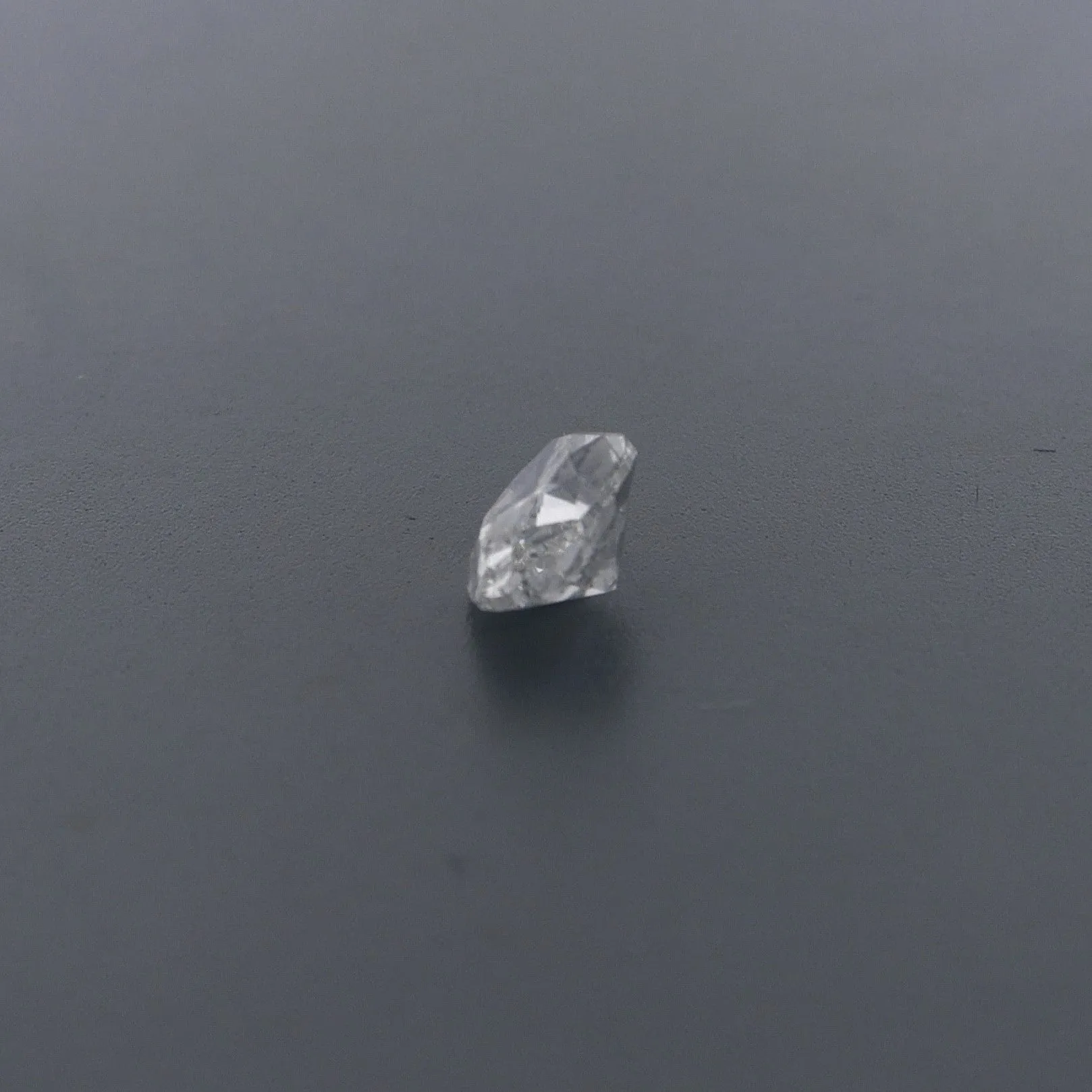 Estate Marquise .88ct GSI2 Diamond with GIA Dossiert Certification