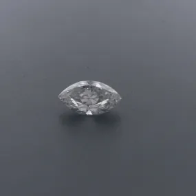 Estate Marquise .88ct GSI2 Diamond with GIA Dossiert Certification