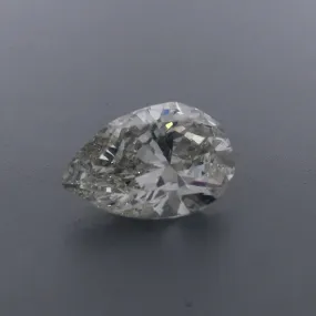 Estate Pear 4.83ct KSI2 Diamond