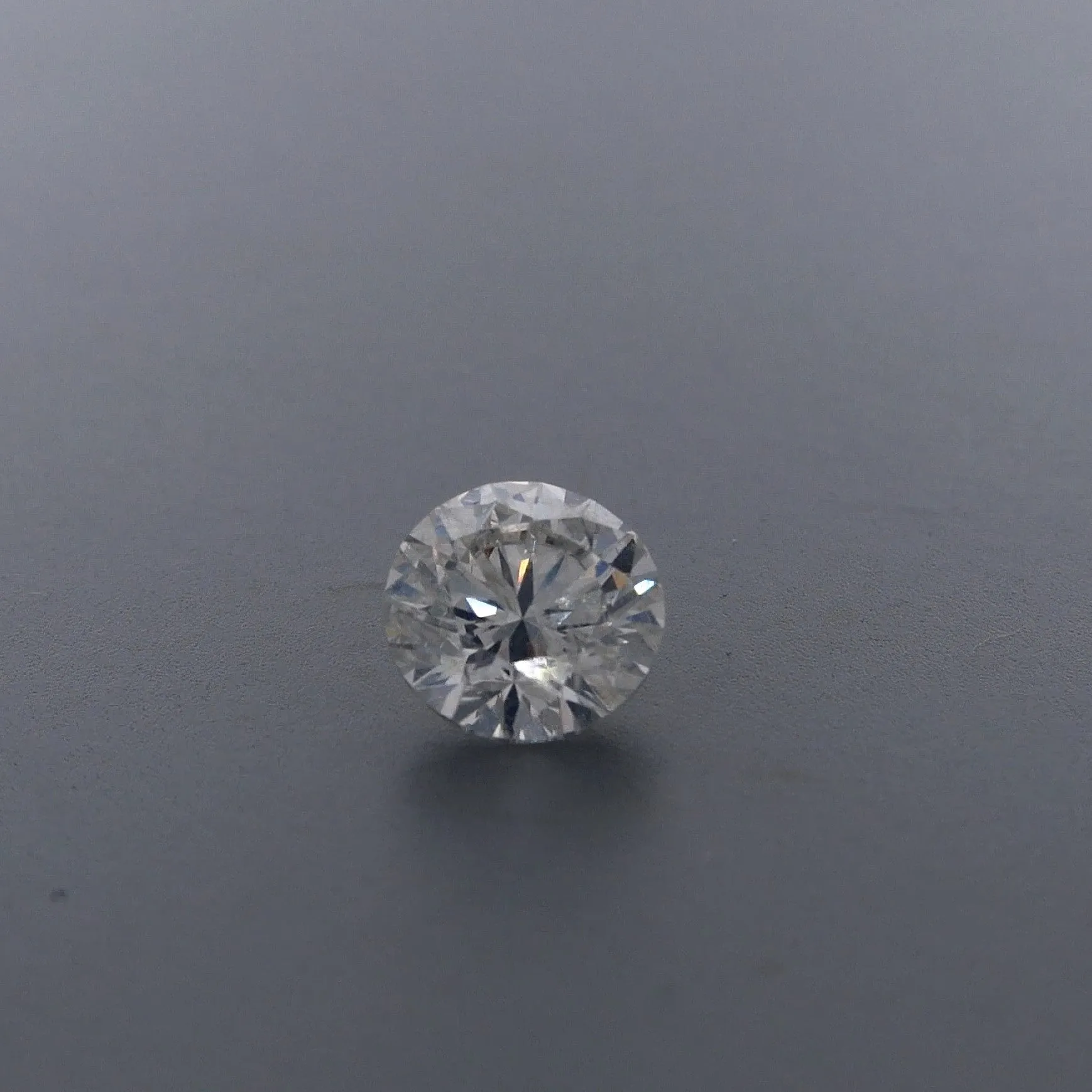 Estate Round Cut 1.55ct J I1 Loose Diamond