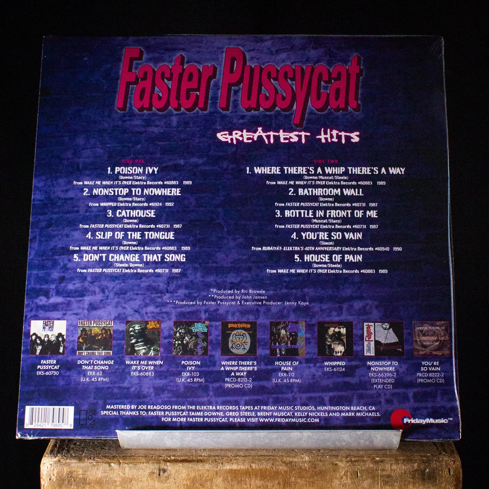 Faster Pussycat Greatest Hits LP