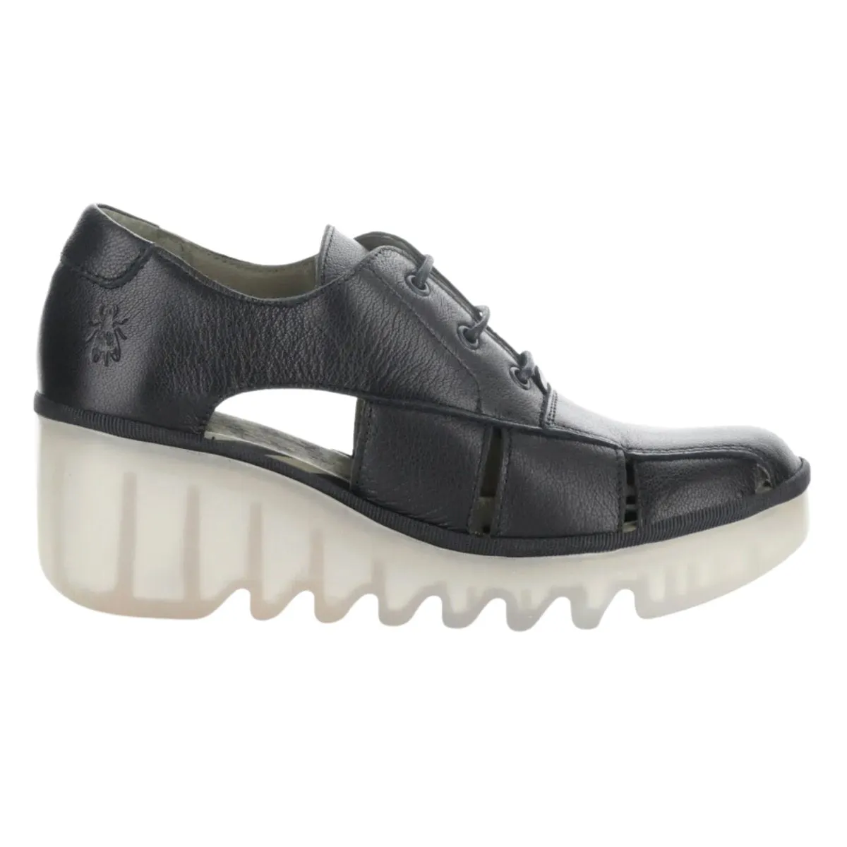 Fly London Women's Bogi466 Black Leather