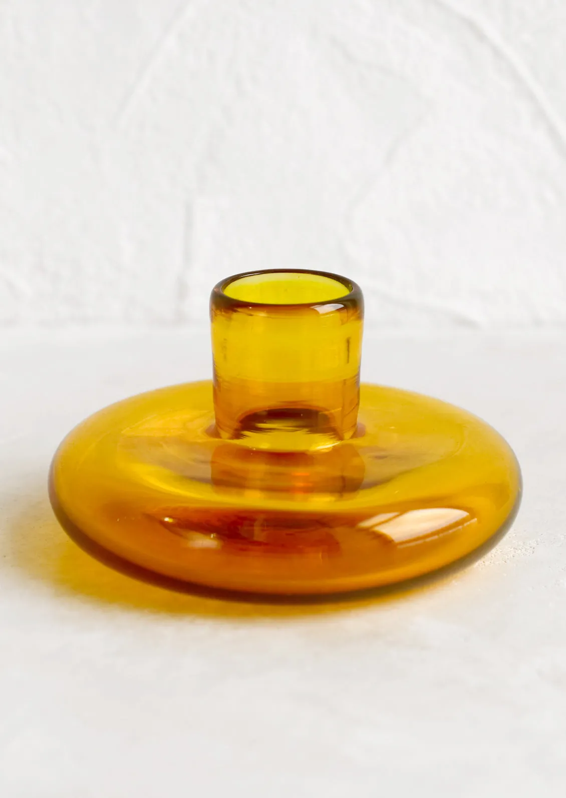 Gem Glass Candle Holder