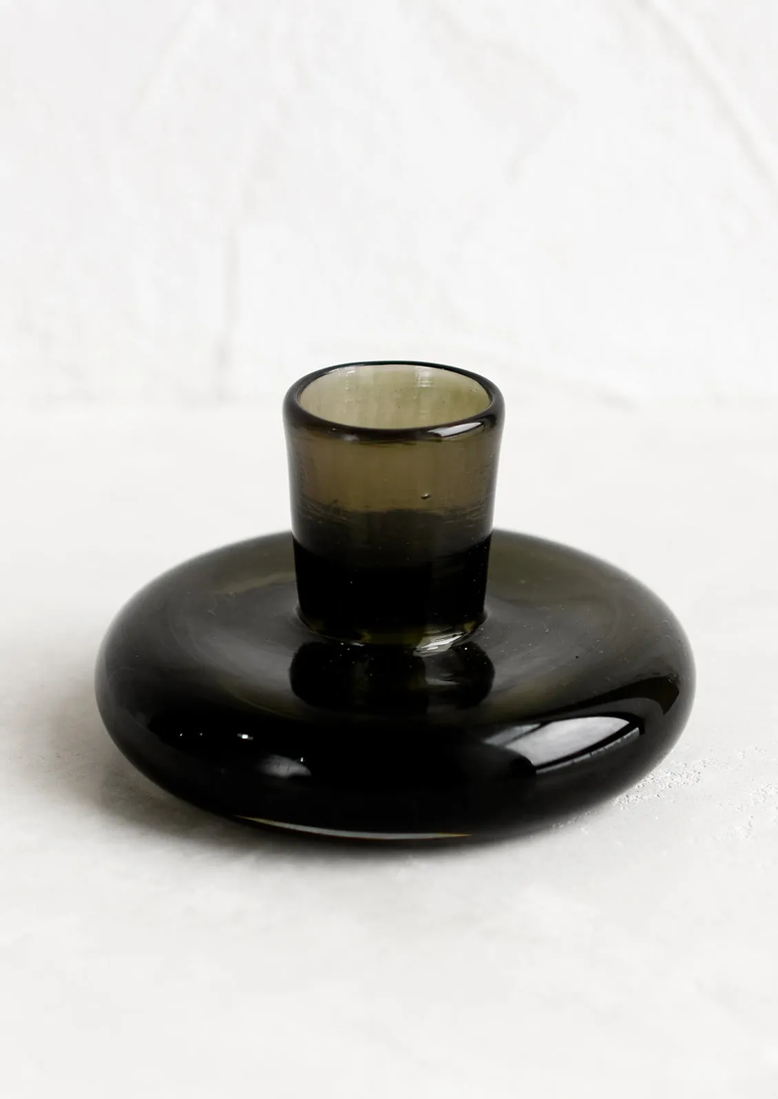 Gem Glass Candle Holder