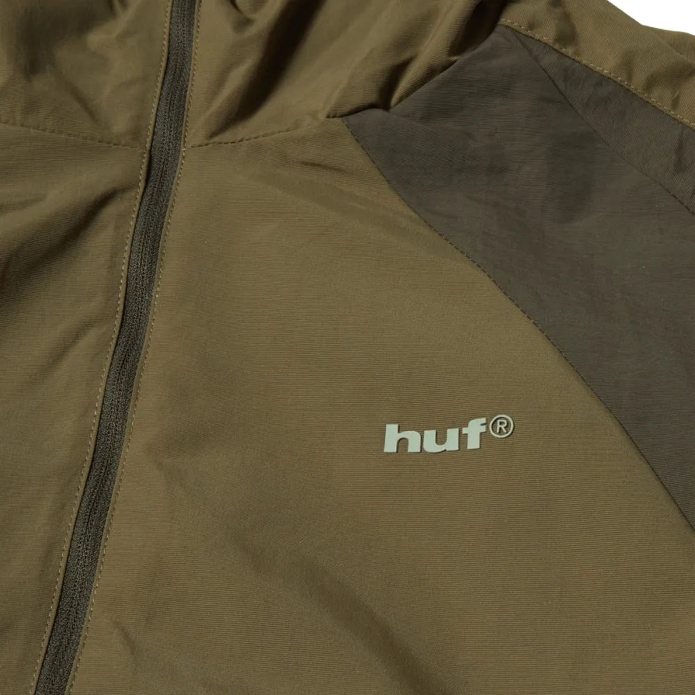 HUF HUF SET SHELL JACKET-OLIVE