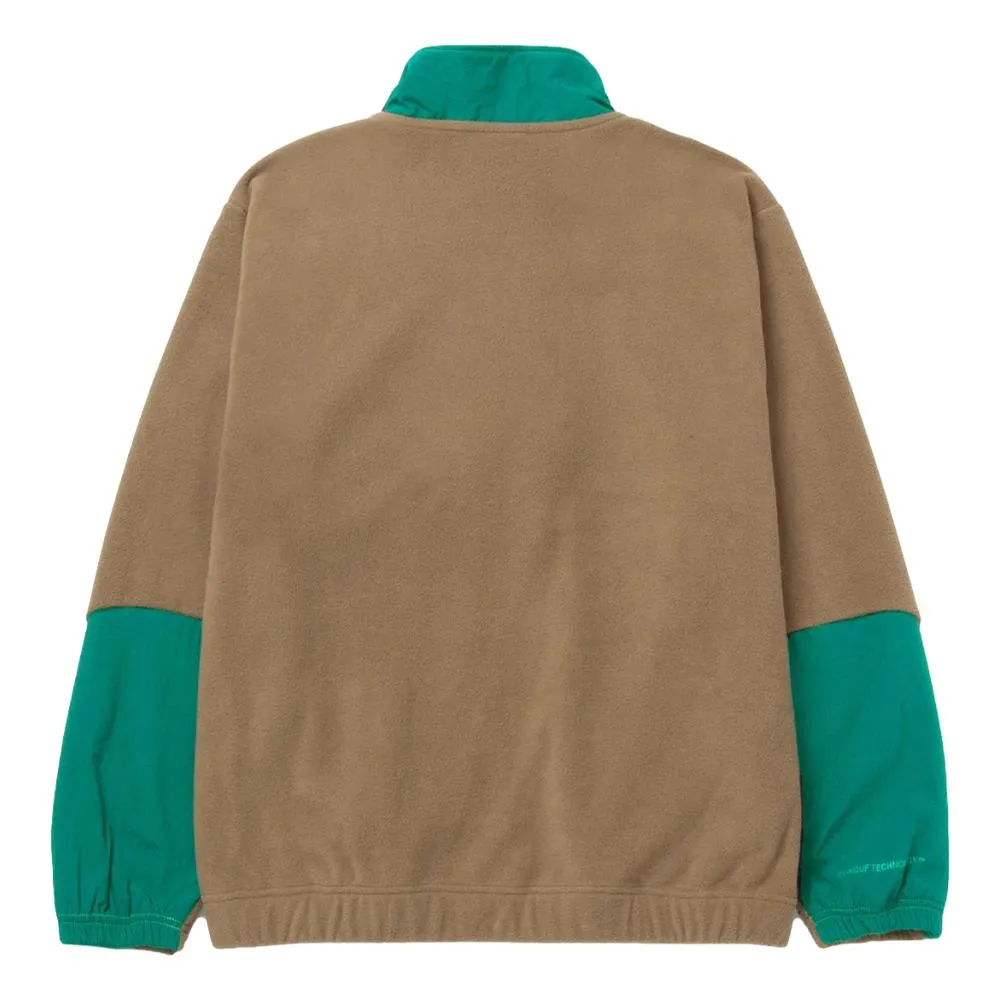 HUF RANGE QUARTER ZIP POLAR FLEECE-OLIVE