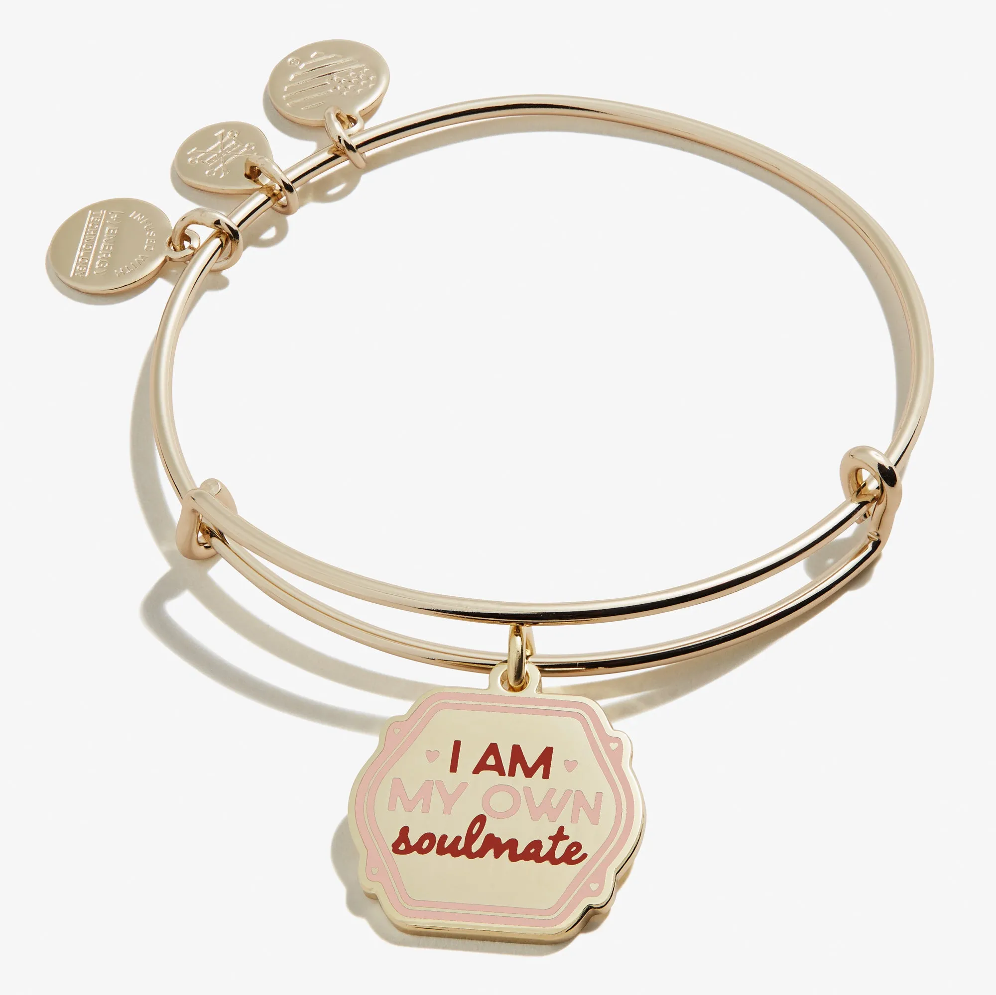 'I am My Own Soulmate' Charm Bangle