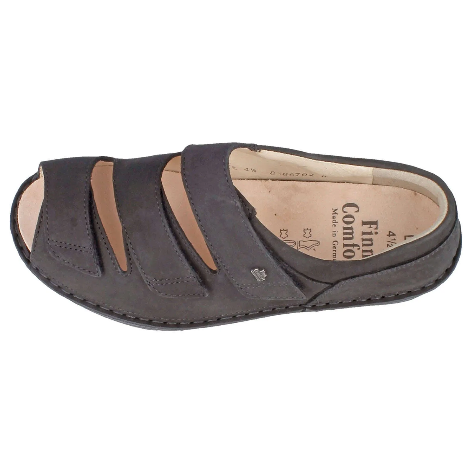 Ischia Nubuck Leather Women's Slip-On Sandals