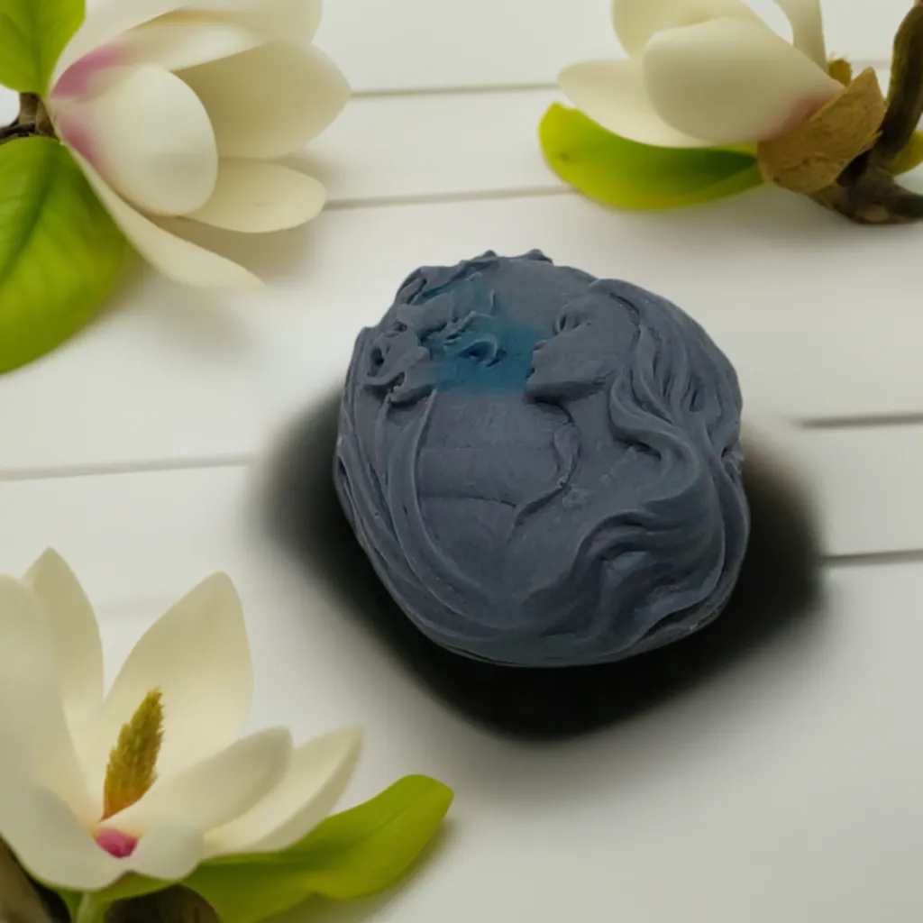 Japanese Magnolia infused in Bamboo Charcoal Soap