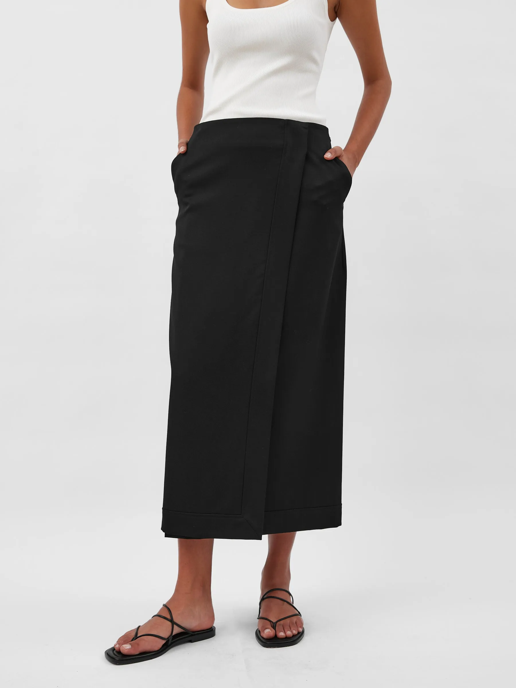 Joan Wrap Skirt