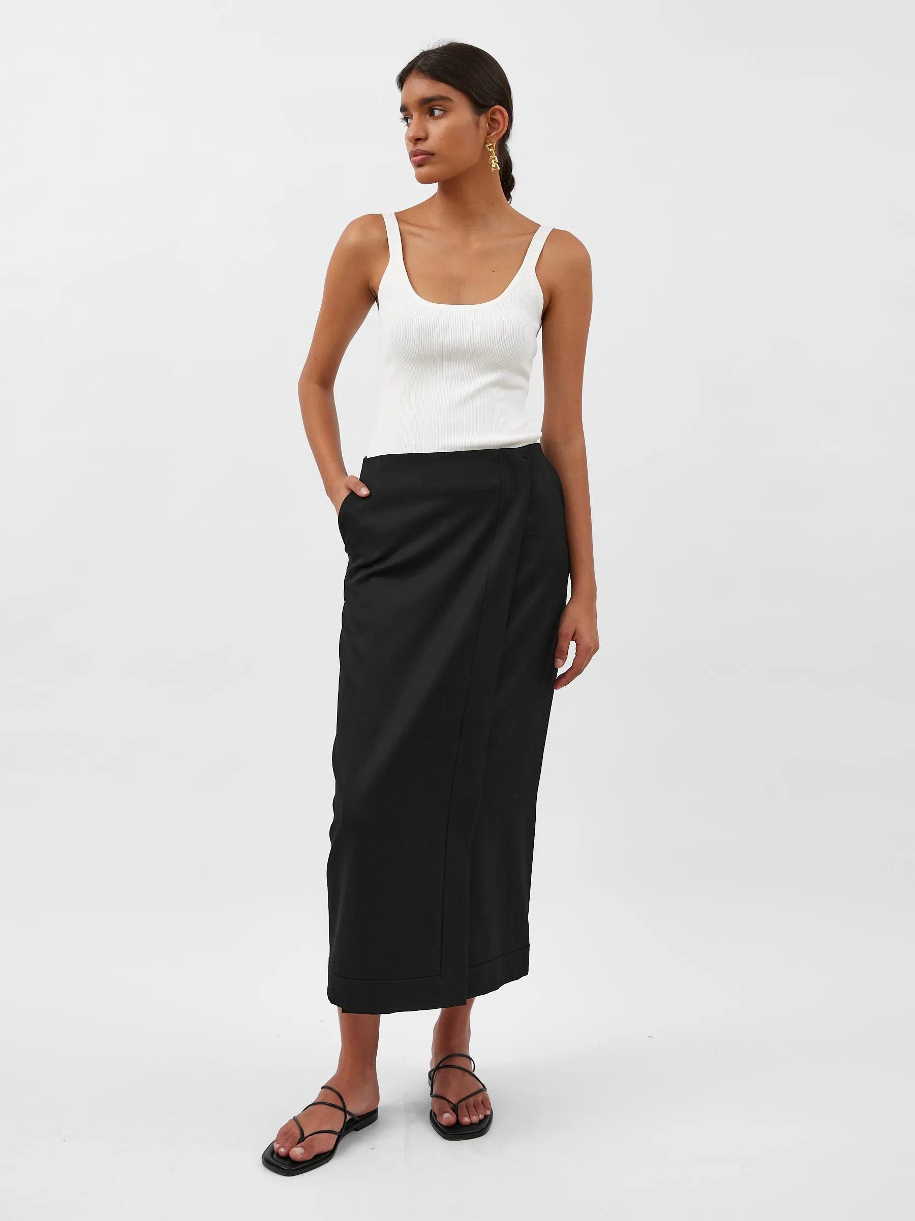 Joan Wrap Skirt