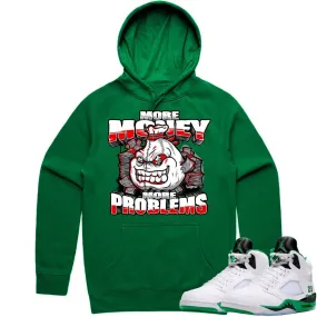 Jordan 5 Lucky Green 5s Hoodie to Match - RED MORE PROBLEMS