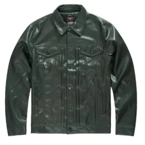 Jordan Craig Thriller Trucker Jacket (Olive) - JJ1121