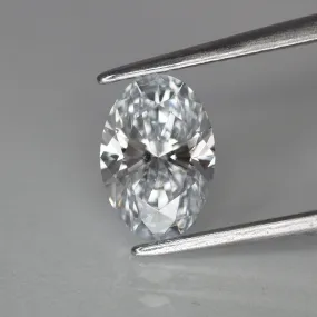 Lab grown diamond | IGI certificate, oval cut *8x6mm, D color, VS1, 1.08ct