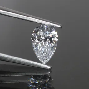 Lab grown diamond | IGI certificate, pear cut 7.5x4.5mm*, D color, VS, 0.67ct