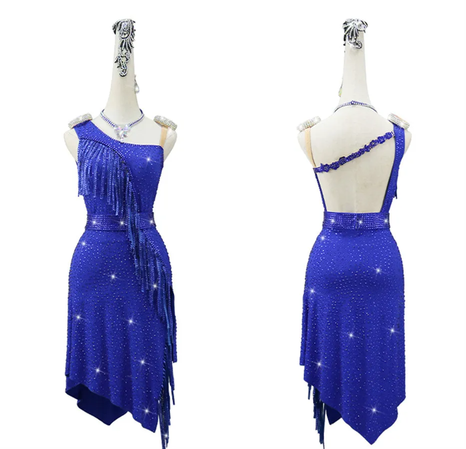 Latin Dance Dress | Custom - Made | QY33