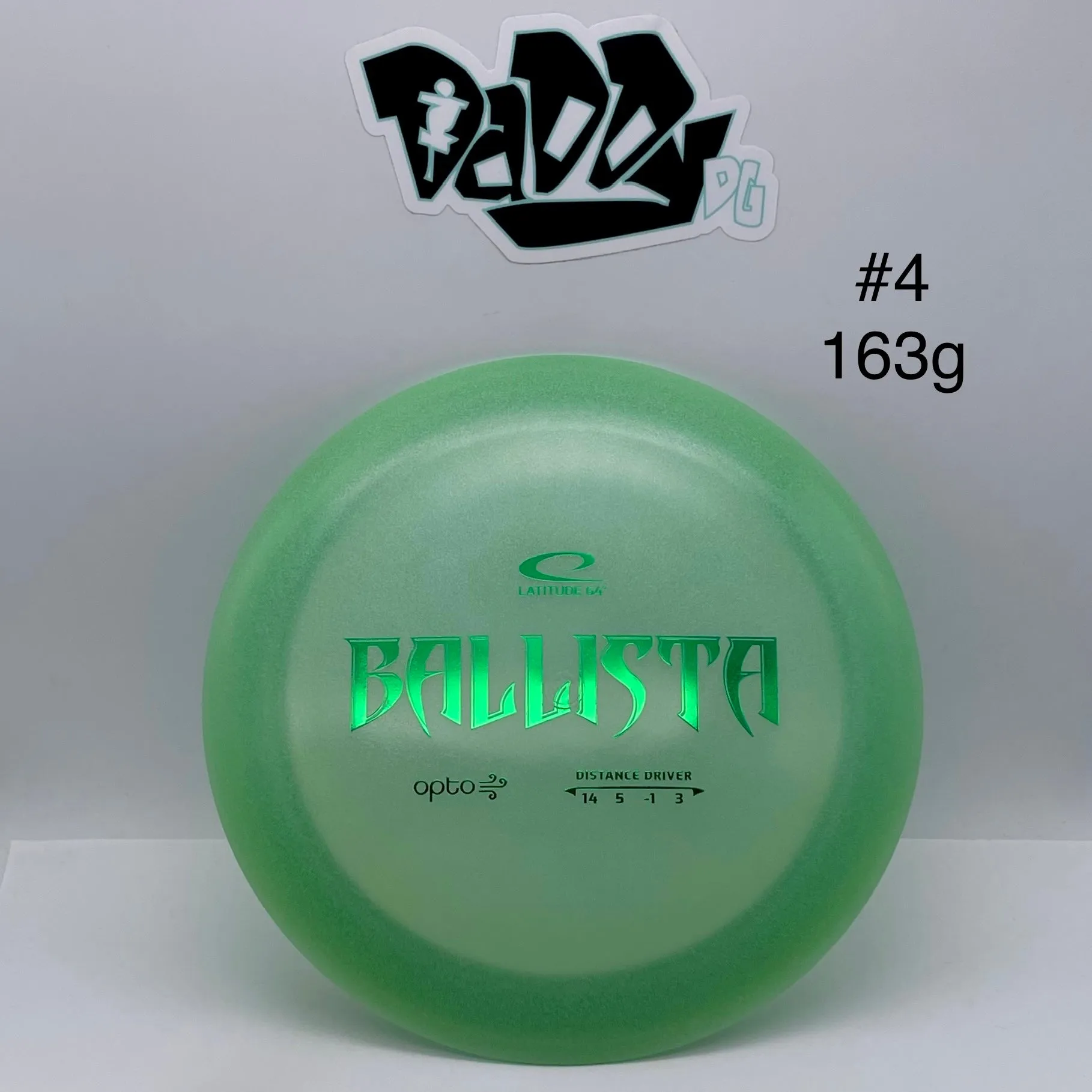 Latitude 64 Ballista Opto Air Distance Driver