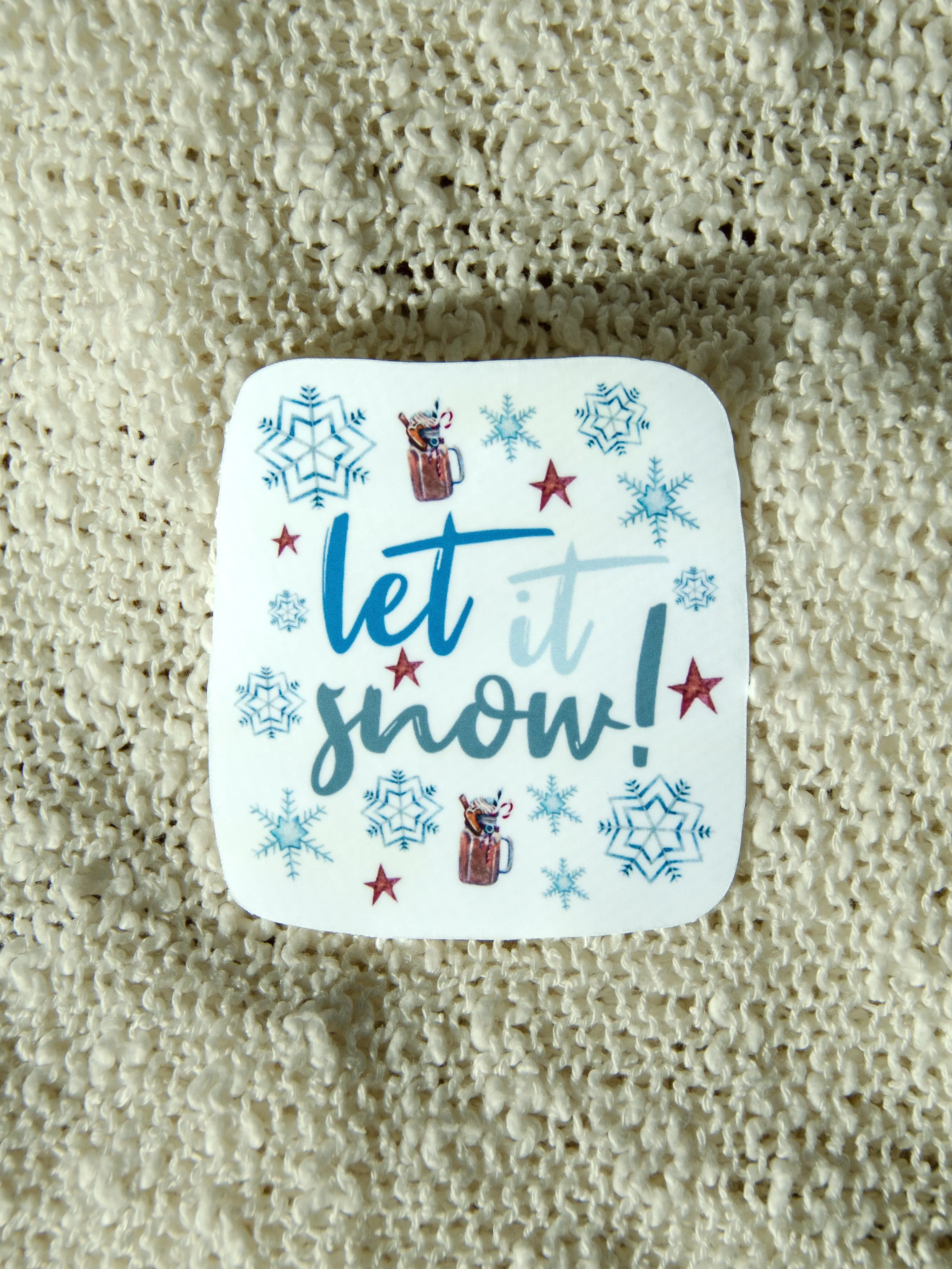 Let it Snow Sticker