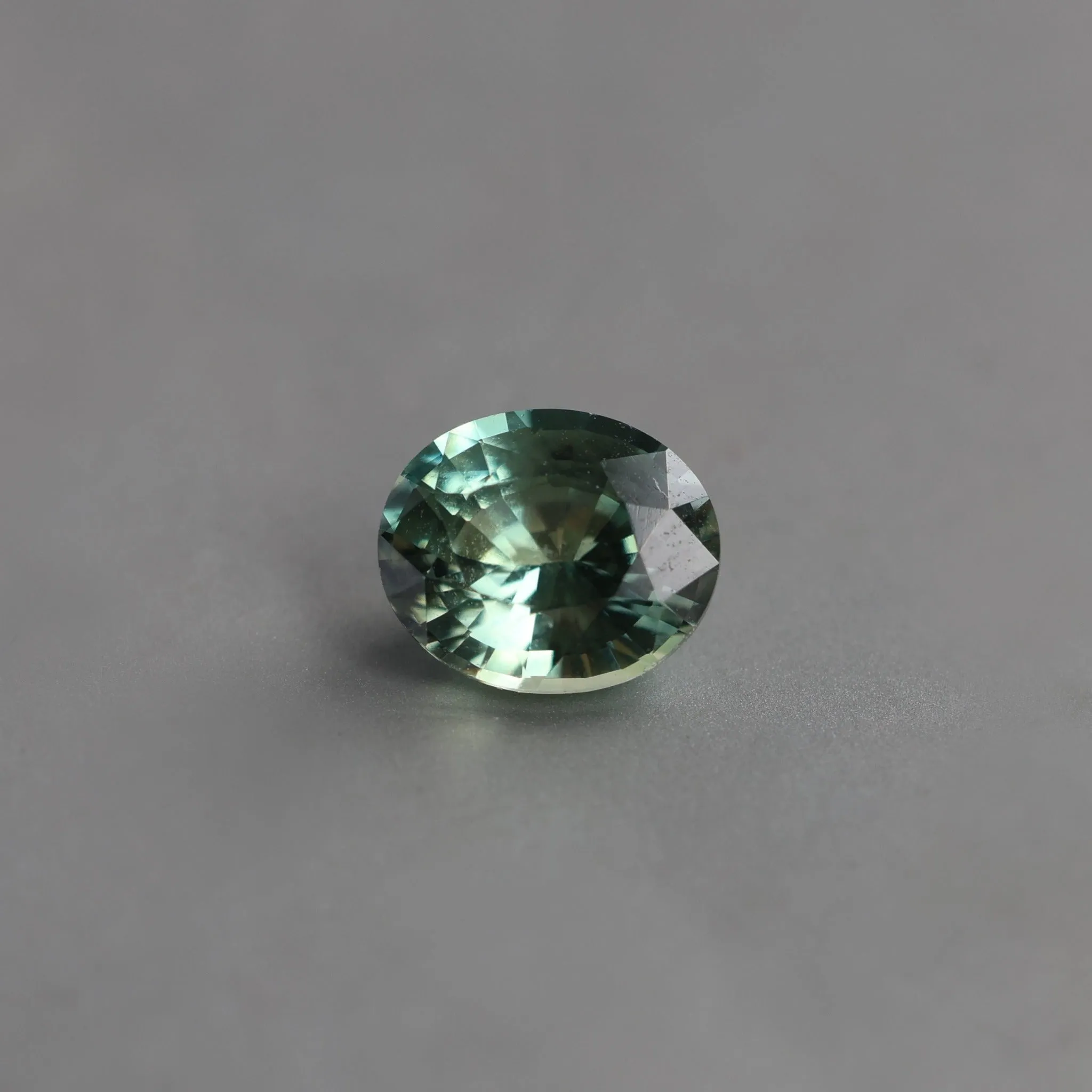 Loose 1.19 Ct Oval Green Sapphire