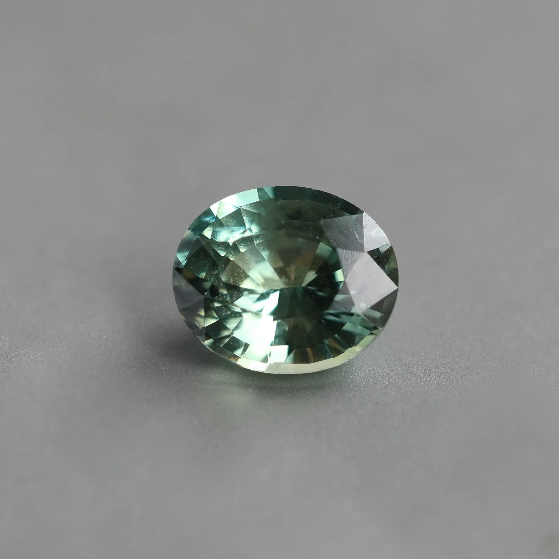 Loose 1.19 Ct Oval Green Sapphire