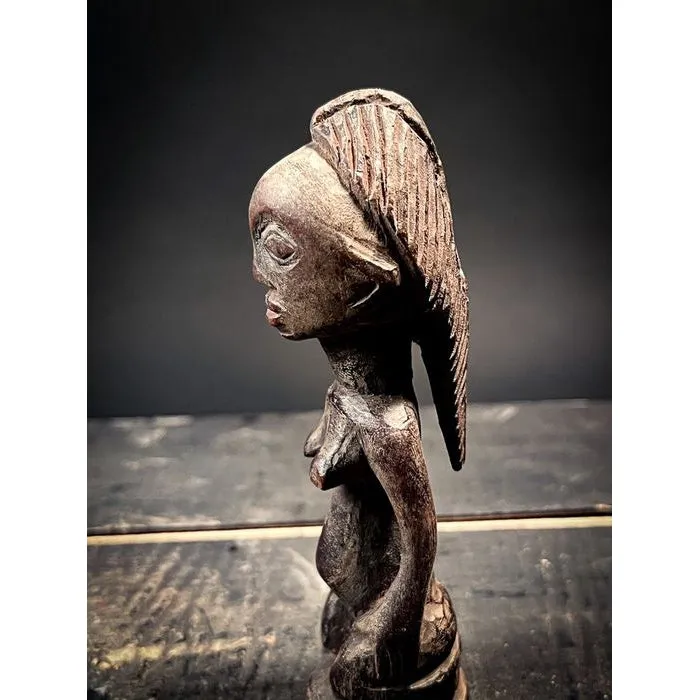 Luba The Ideal Femine Form Female Statuette, Zaire