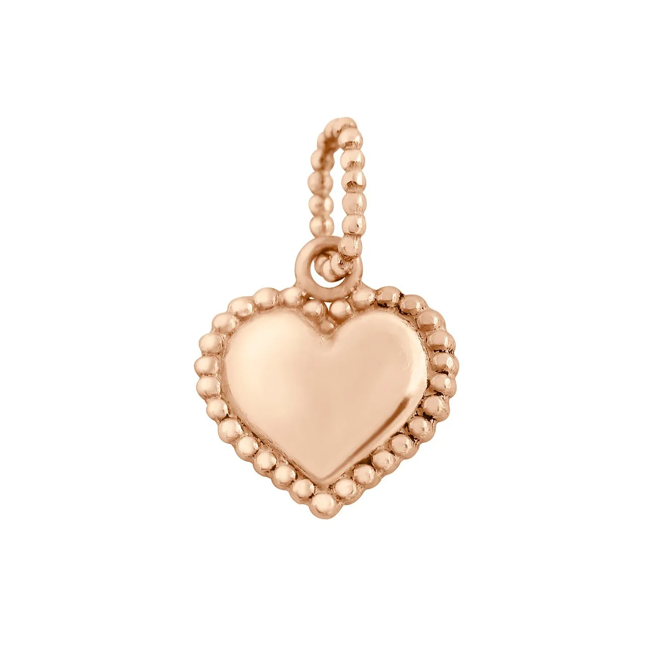 Lucky Heart pendant, Rose Gold