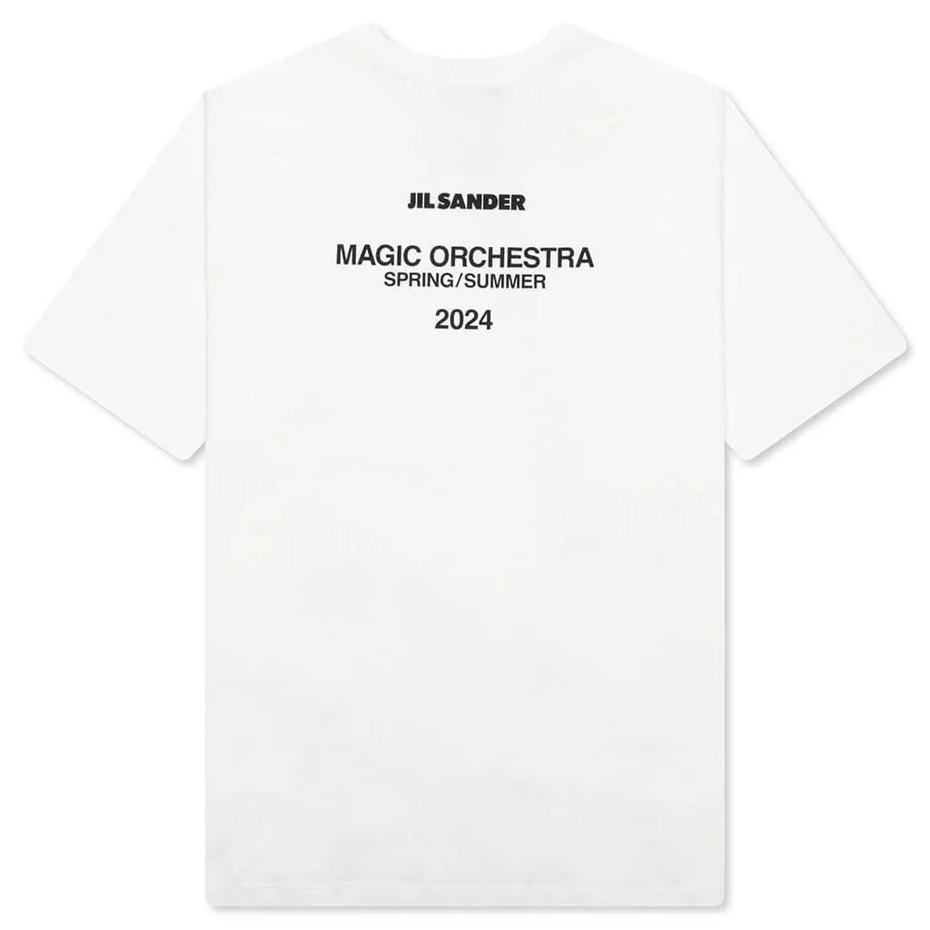 Magic Orchestra Sheer T-Shirt - Marshmallow