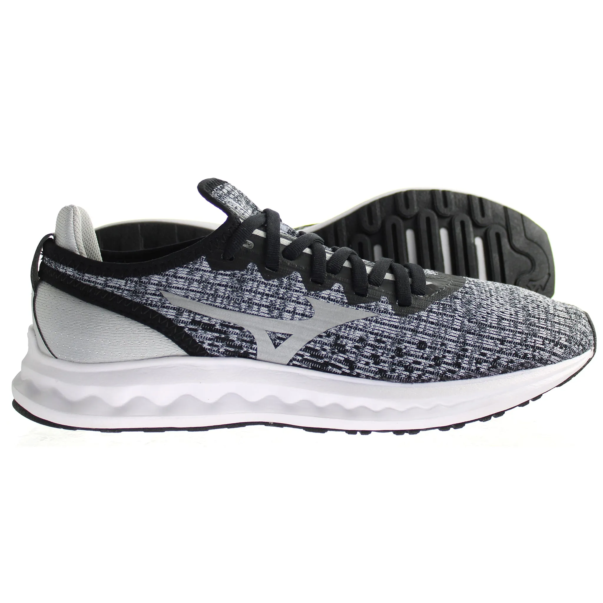 Mizuno Running Wave Polaris SP2 Womens Grey Running Trainers