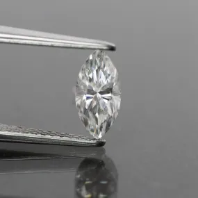 Moissanite | marquise cut 8x4 mm, G color, VS, 0.5 ct