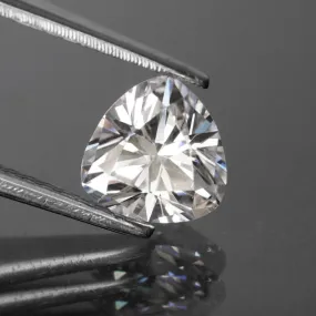 Moissanite | trillion cut 6x6 mm, G color, VS, 0.75 ct