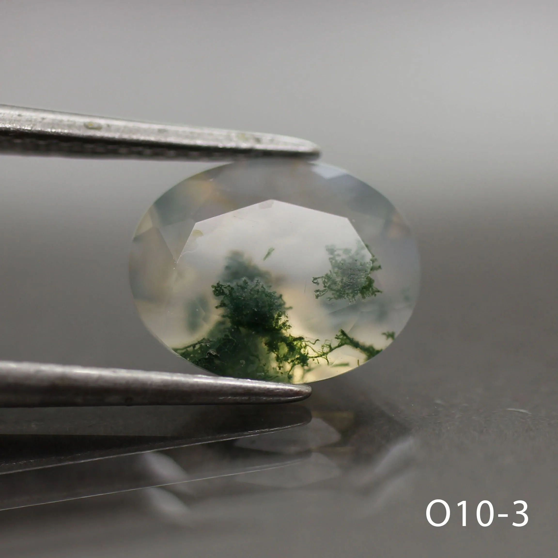 Moss agate | oval cut 10x8 mm - choose yours