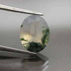 Moss agate | oval cut 10x8 mm - choose yours