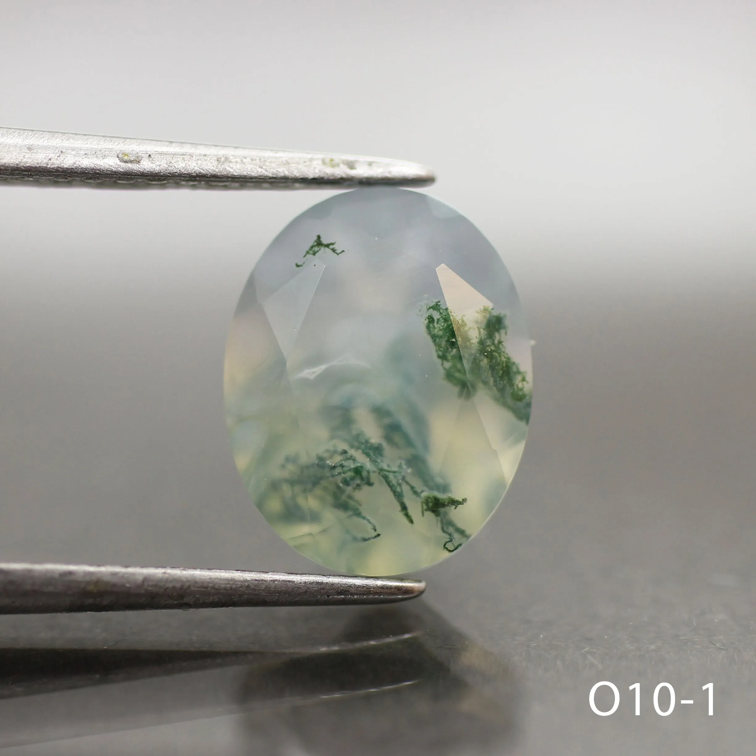 Moss agate | oval cut 10x8 mm - choose yours